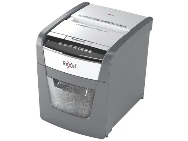 Makulator Rexel Optimum AutoFeed  50X krydsmakulering 4x28 mm (P-4)