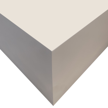 KARWEI salontafel Lara rookgrijs MDF hout 70 x 70 cm