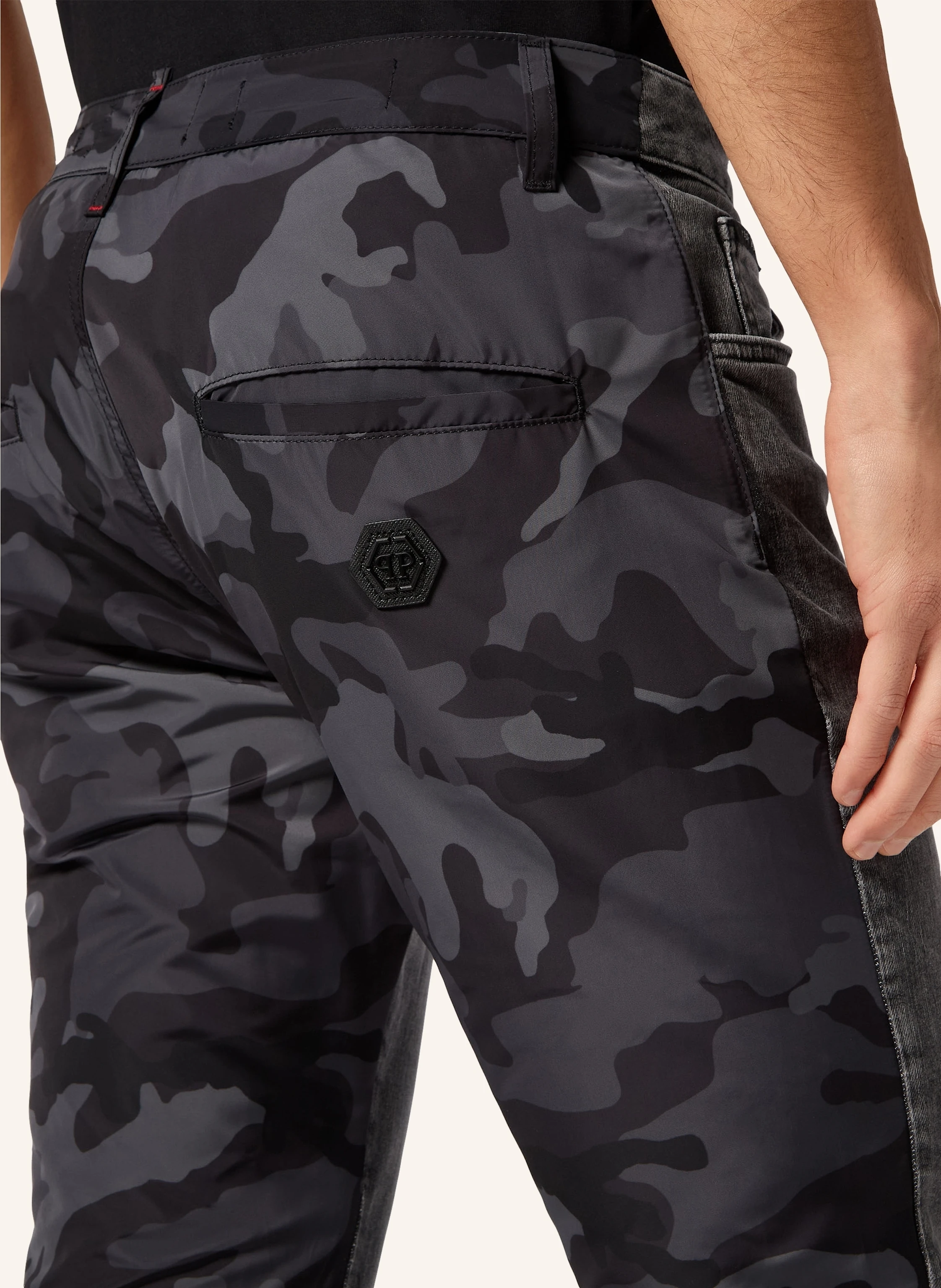 PHILIPP PLEIN PHILIPP PLEIN Super Straight Cut Trousers Camouflage