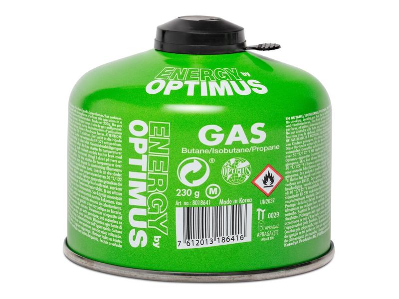 Optimus Gaskartusche 230 g Ventil-Gaskartusche