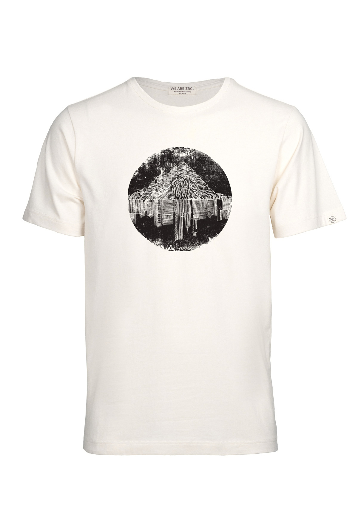 WE ARE ZRCL Herren-T-Shirt Mountain VS. City Natural