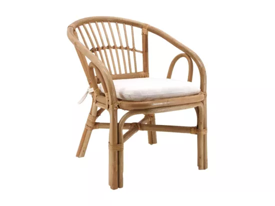 Fauteuil enfant en rotin Teo