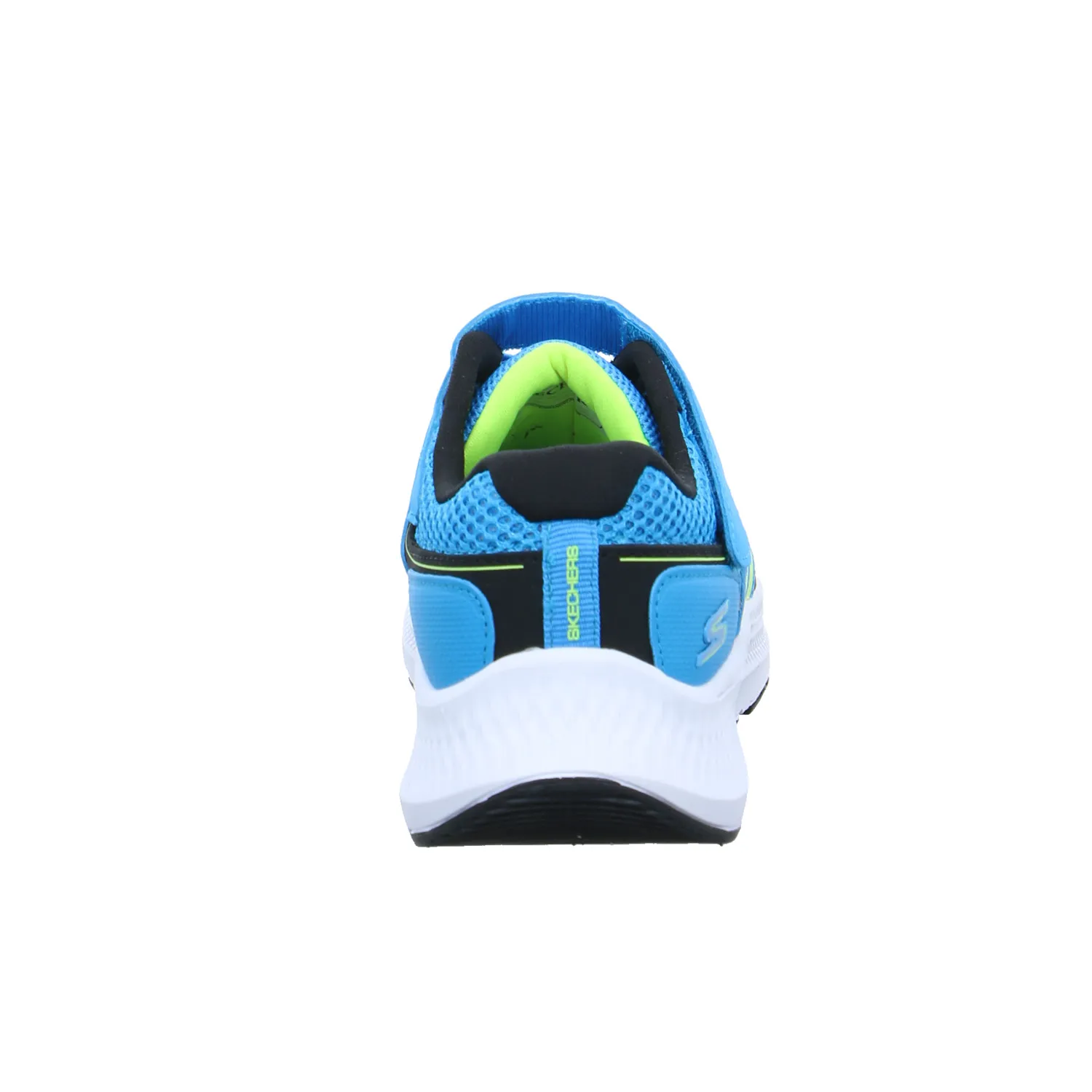 SKECHERS Jungen-Halbschuh Klett Türkis Textil  Sneaker