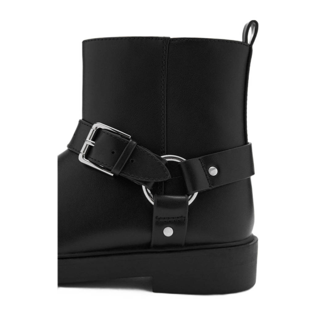 Mango Kids bikerboots zwart