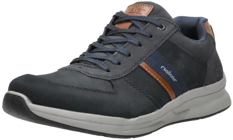 Rieker Veterschoenen Laag blauw