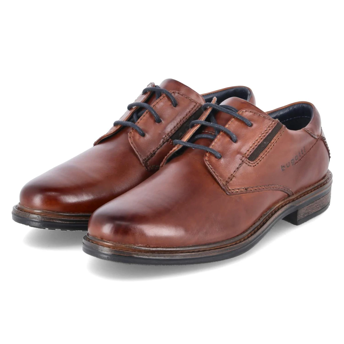 BugattiHalbschuhe - Cognac