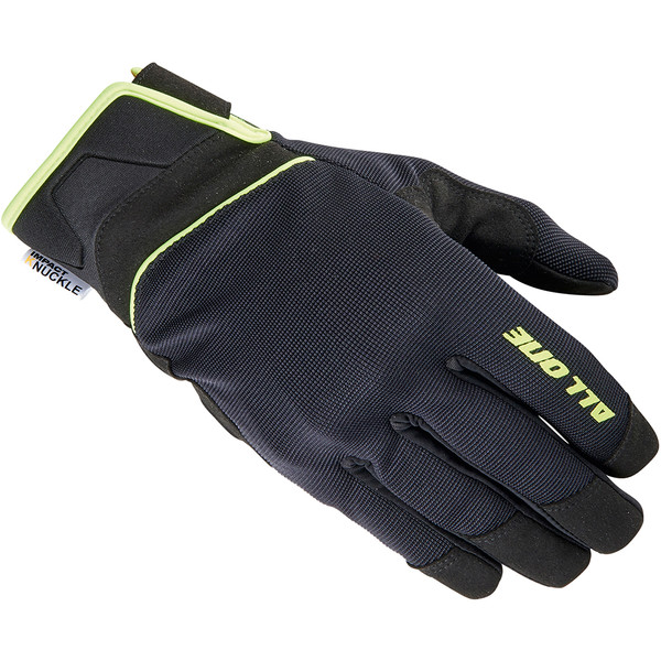 All One - Gants Krypton Noir / Jaune