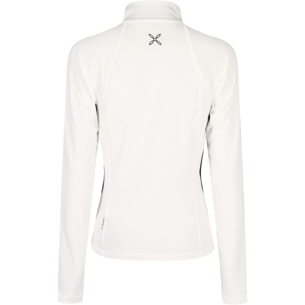 Sweat polaire randonnée MONTURA RUN SOFT 2 ZIP MAGLIA W PANNA