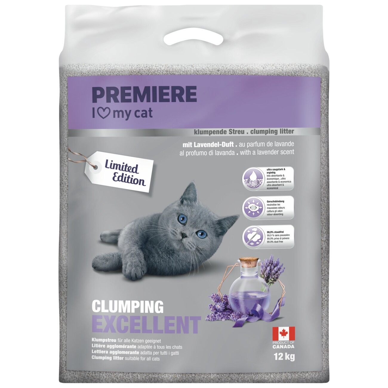 PREMIERE Excellent Lavendel-Duft 12 kg