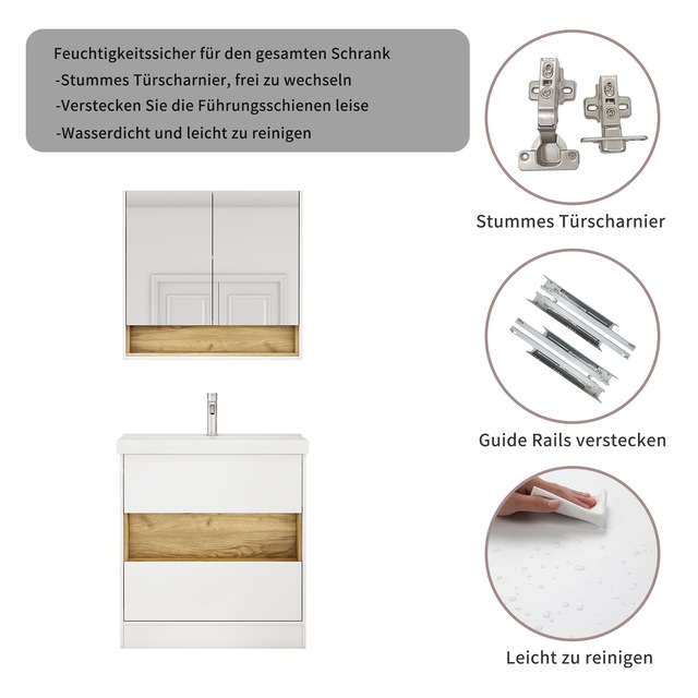 welltime Badezimmer-Set »Valencia«