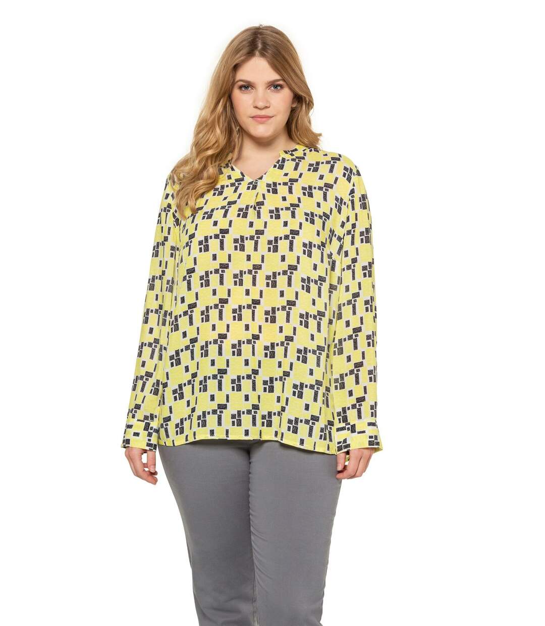 ULLA POPKEN Tunique jaune clair