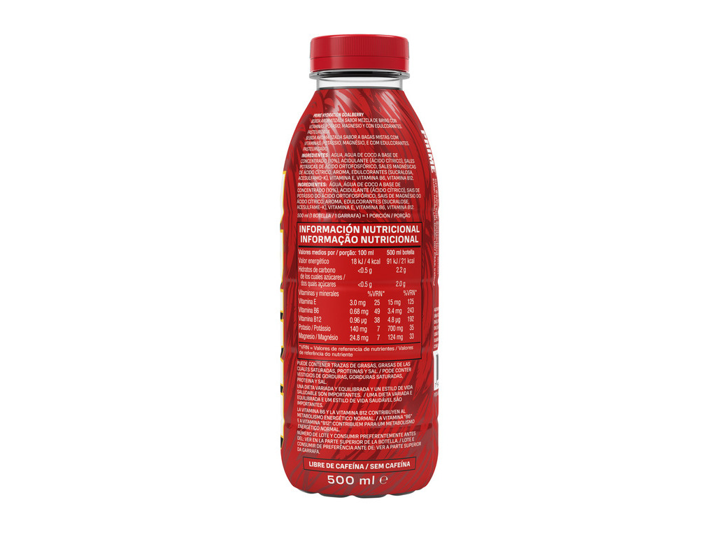BEBIDA PRIME BENFICA 0.5L