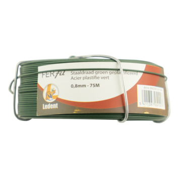 Hobby draad groen 0,7/0,8 mm 75 meter