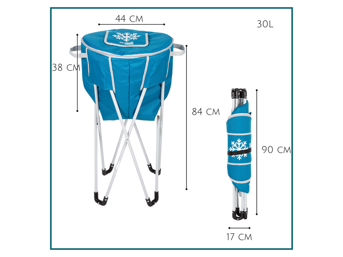 HIXA 30 liter koelbox - Blue