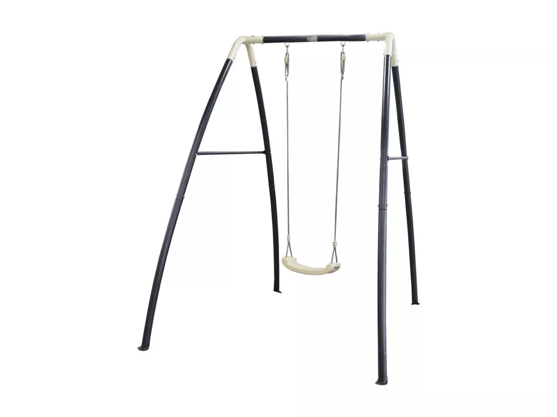 Portique balançoire simple en métal Swing
