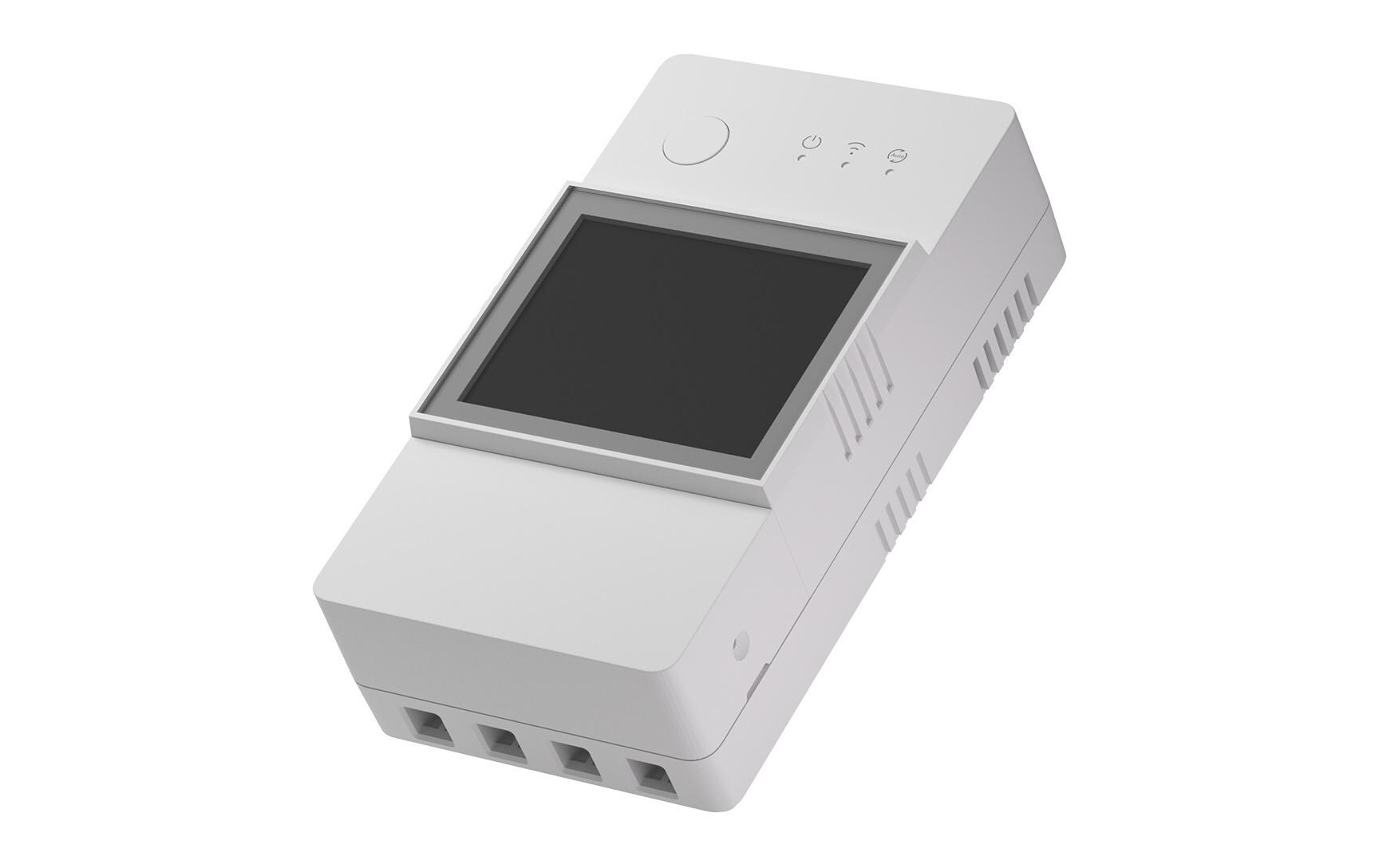 WLAN-Schaltaktor Temp. & Feuch. THR316D, 230 V, 16AIntelligenter Temperatur- und Feuchtigkeitsüberwachungsschalter mit Display
