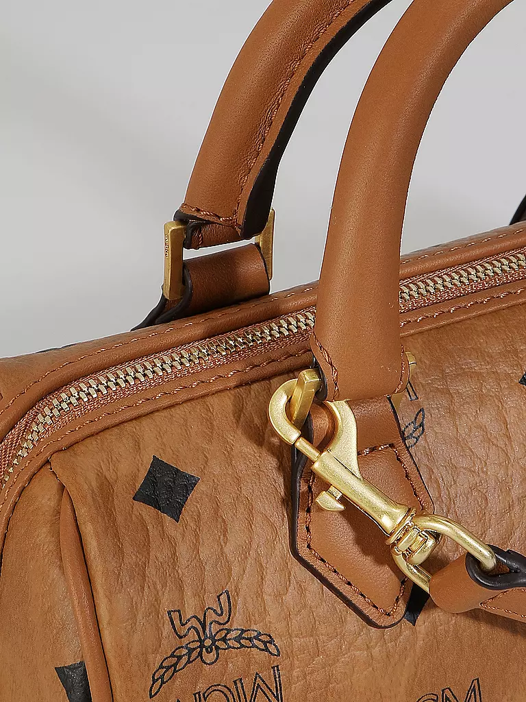 MCM Ledertasche - Henkeltasche ELLA BOSTON Mini  braun