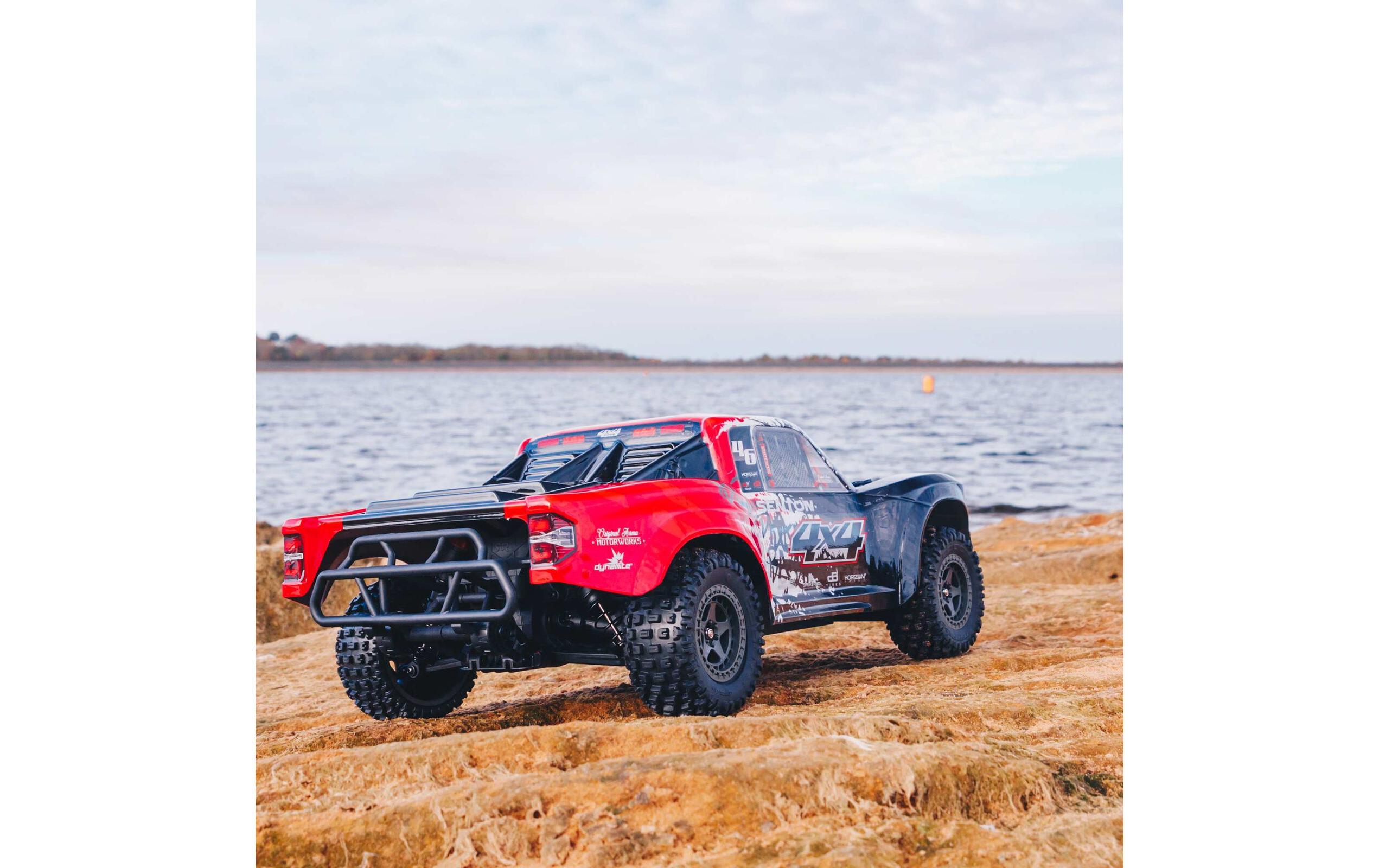 Short Course Truck Senton BLX3S 4WD, Rot ARTR, 1:10<br>Brushless Trophy Truck mit einer Höchstgeschwindigkeit von 80 km/h