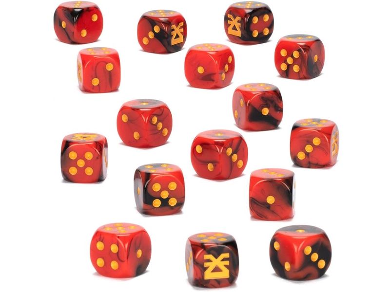 Games Workshop Würfelset Warhammer Age of Sigmar Blades Of Würfelset der Klingen des Khorne