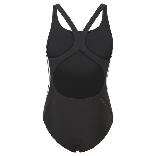 Maillot De Bain 1 Piece Enfant A Bandes DQ3319 Noir