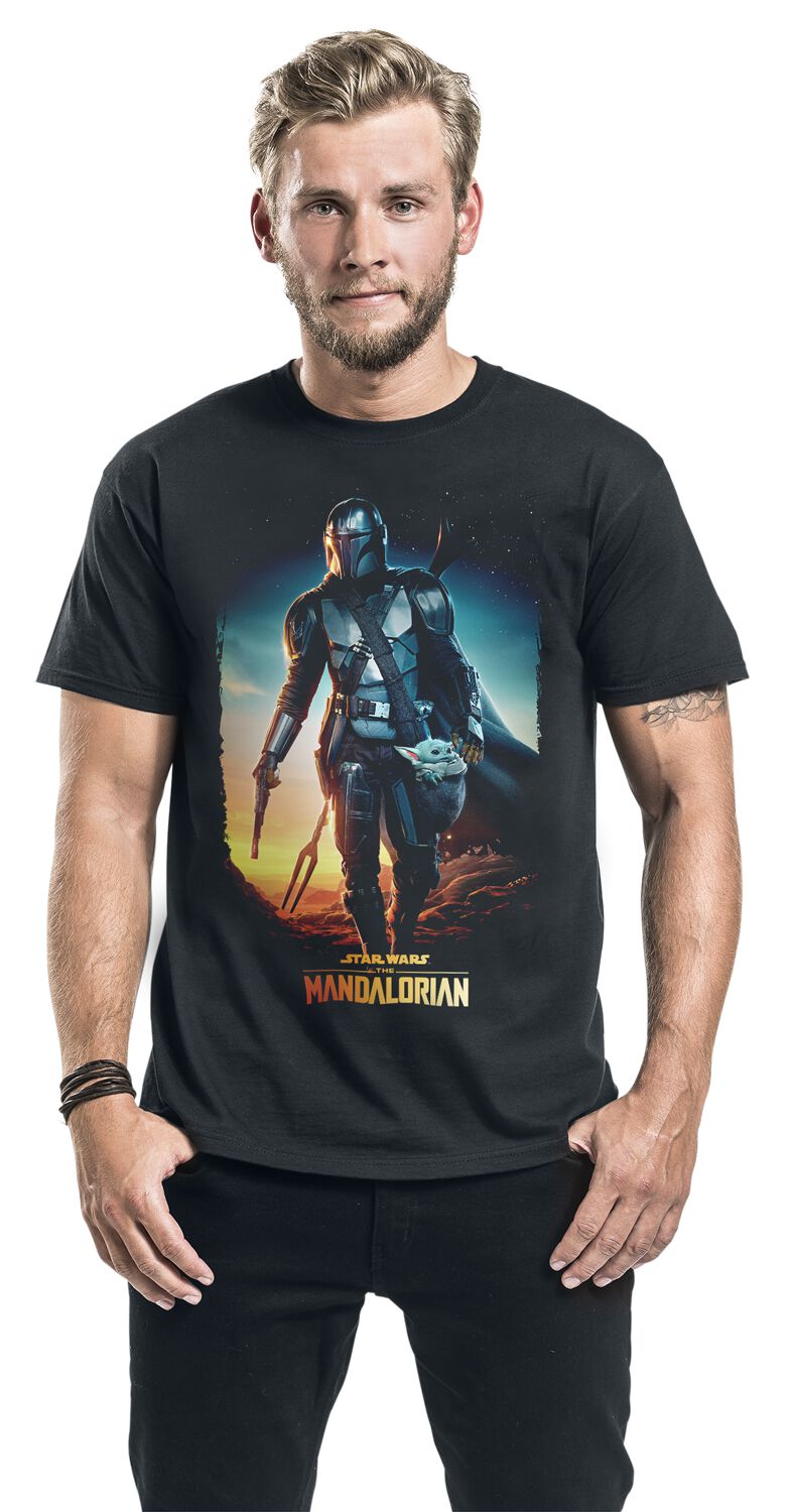 The Mandalorian - Through the Galaxy | Star Wars T-Shirt Manches courtes