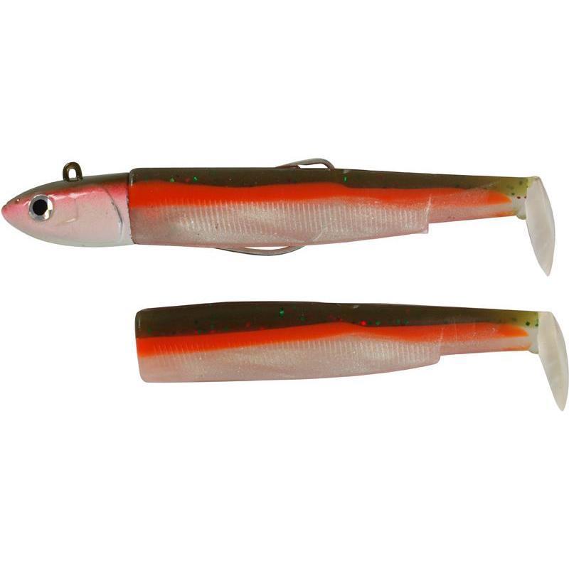 Kit Leurre Souple Arme Fiiish Combo Black Minnow 160 + Tete Plombee Deep