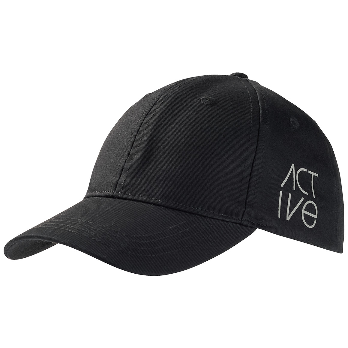 Beatwear Kinder Kappe mit Klettverschluss schwarz