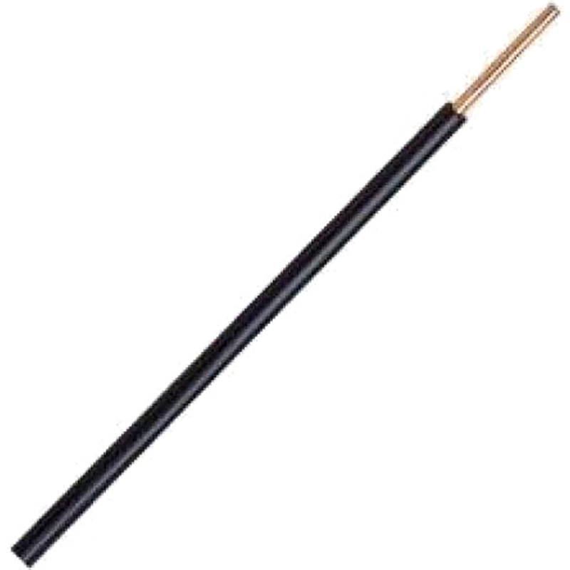 Waskonig VD H07 V-U 1,5mm zwart 100m