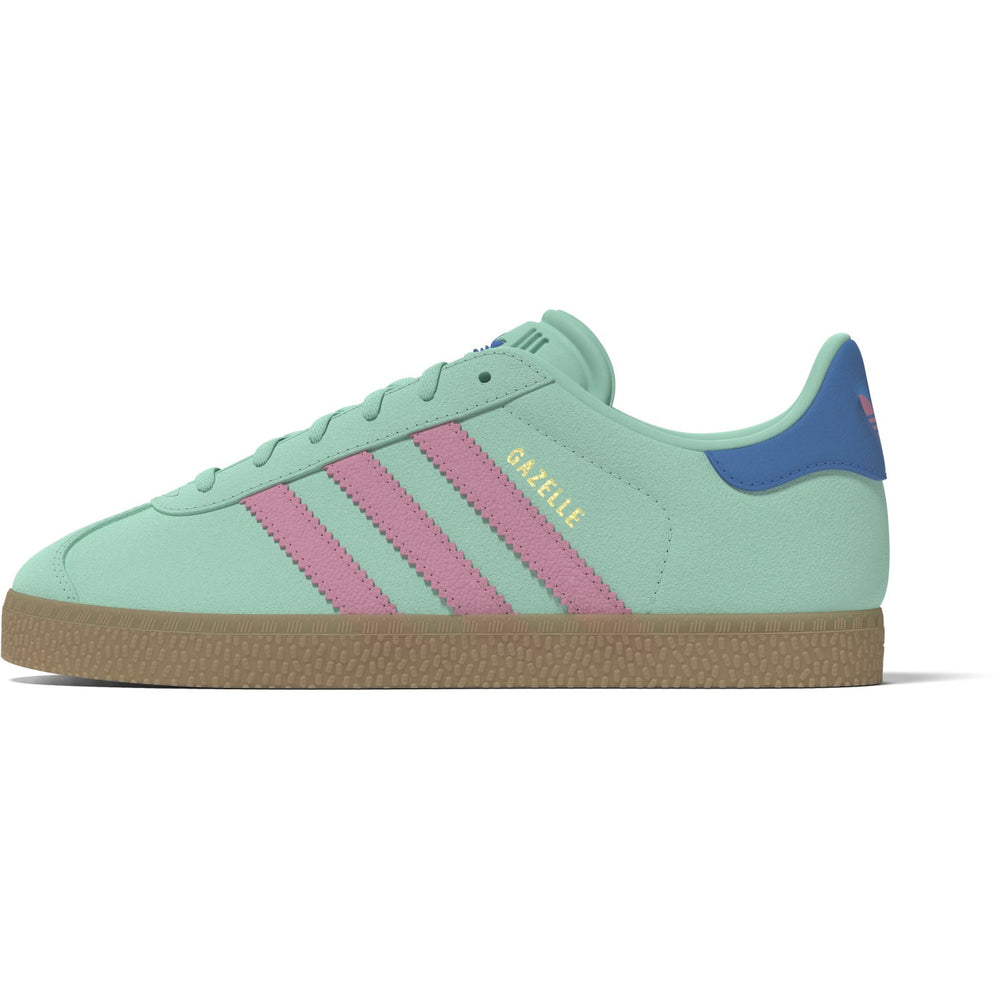 Køb adidas Originals Clear Mint/Bliss Pink/Bright Blue Gazelle J Sneakers