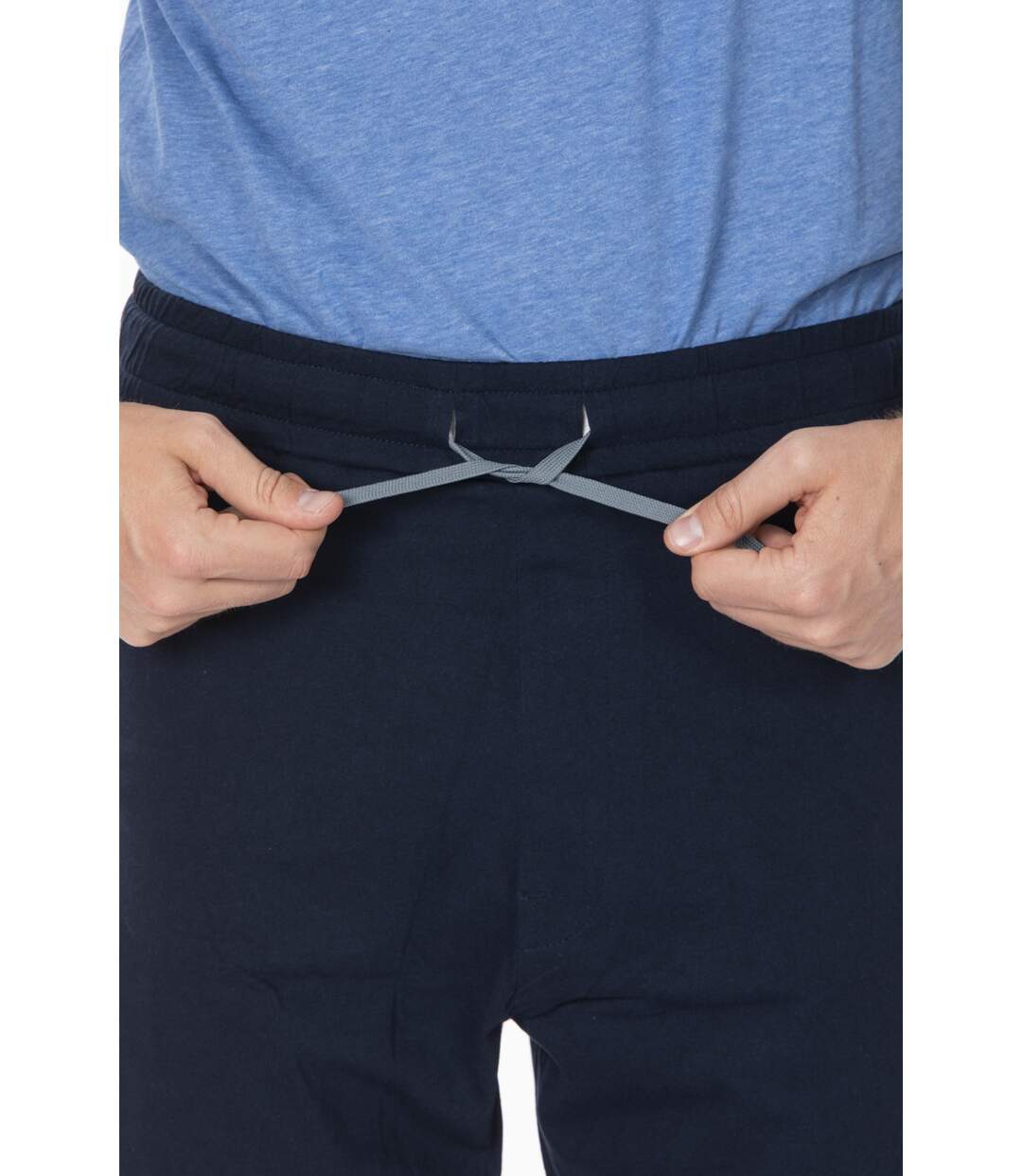 Pyjashort coton PYJA8 BLEU