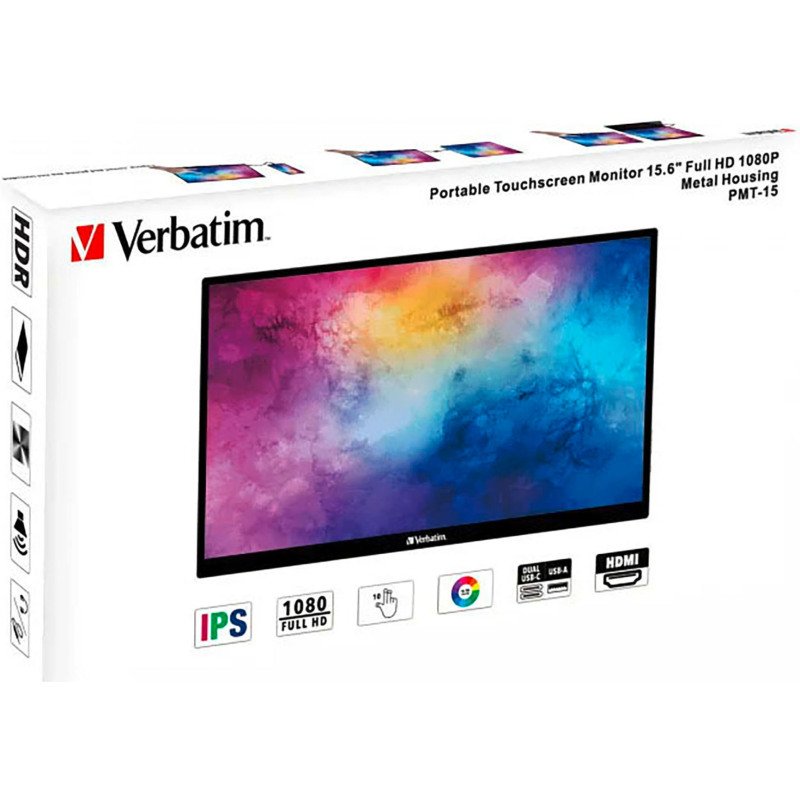 Moniteur tactile portable 15,6