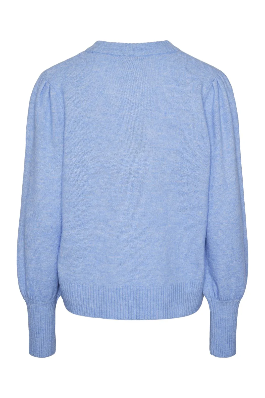 Y.A.S Yasjuva Ls Knit Pullover  vista blue birch stitch