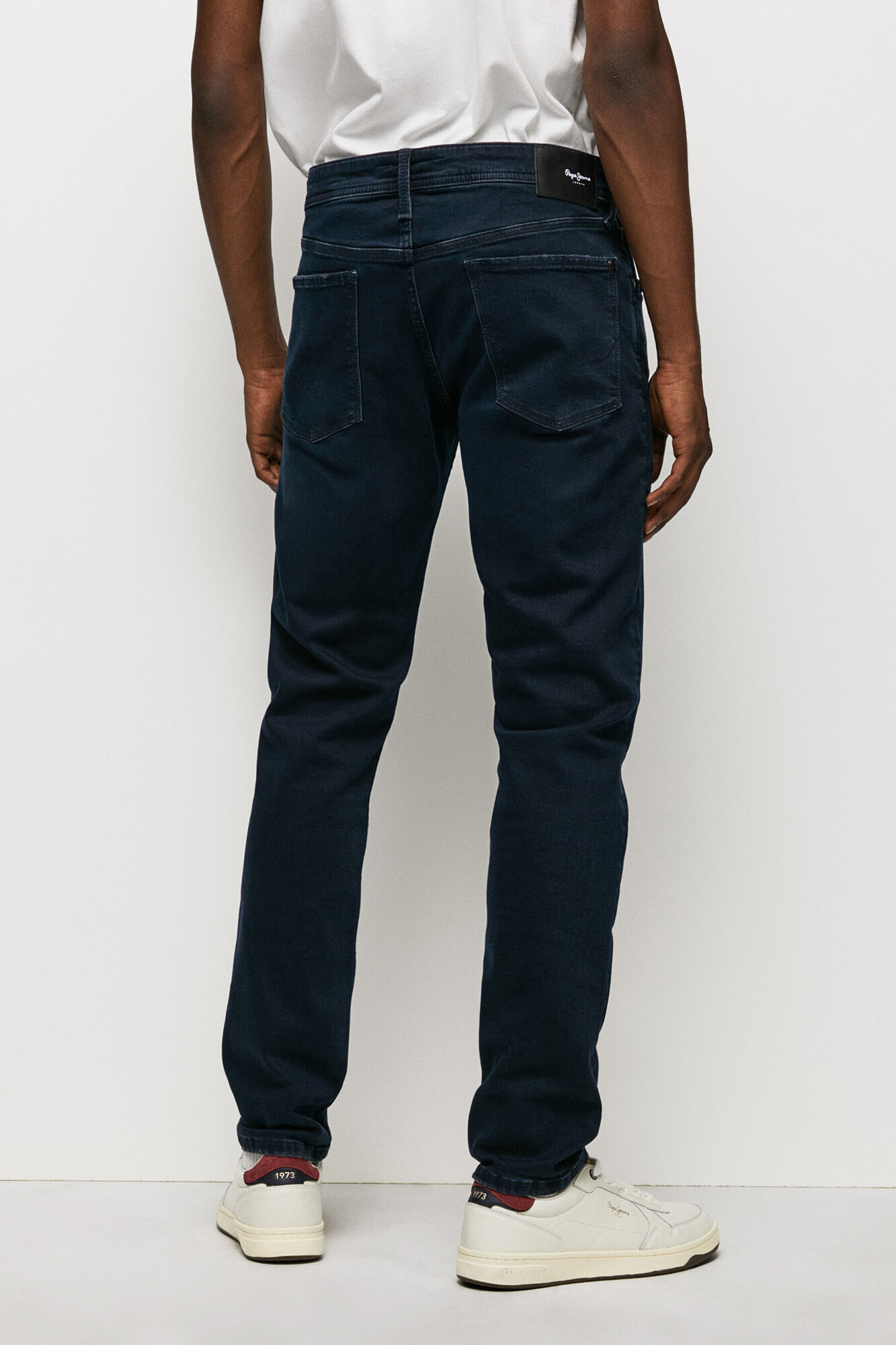 Calça jeans masculina slim fit