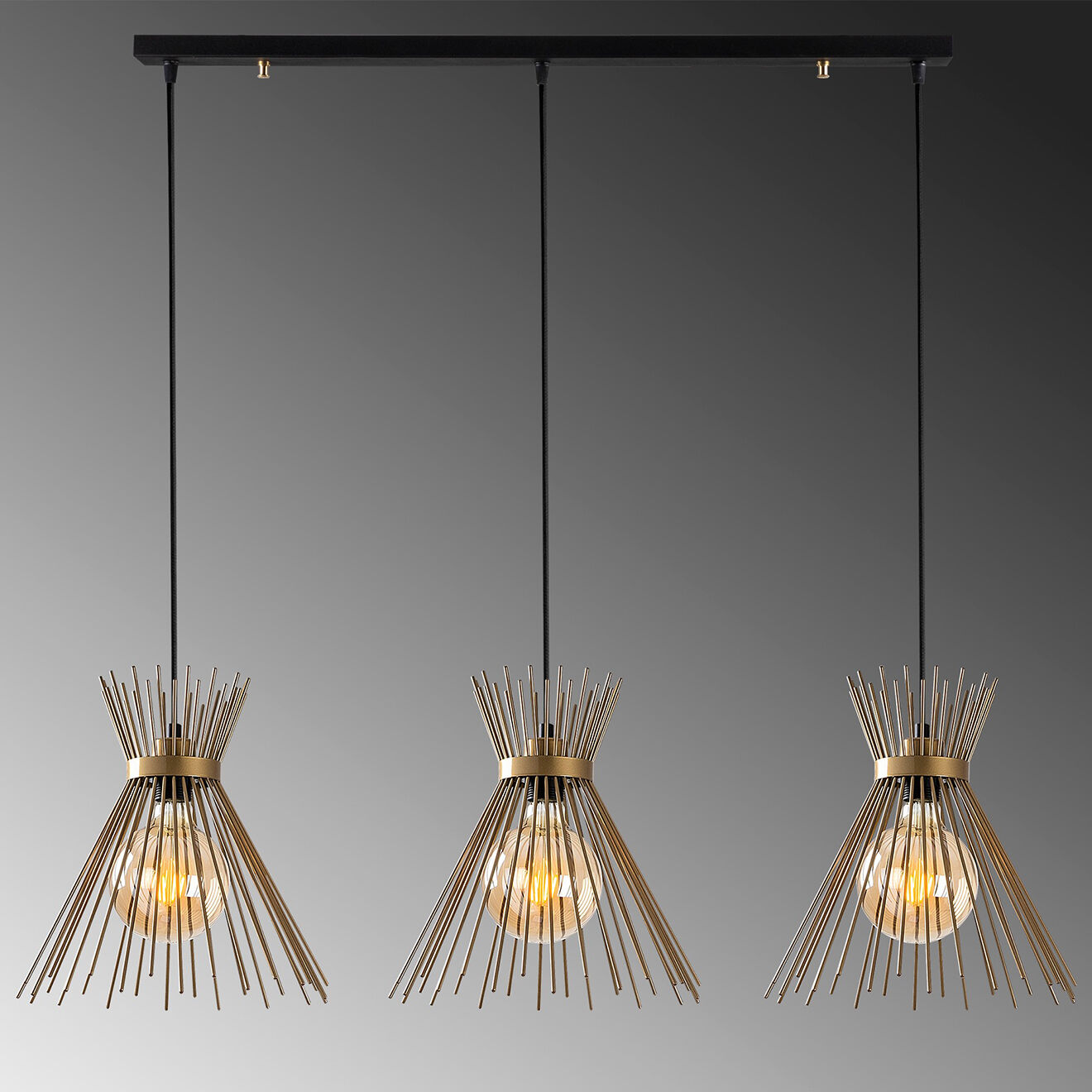 Sheen Suspension Kirpi noire - 104x34x129 cm