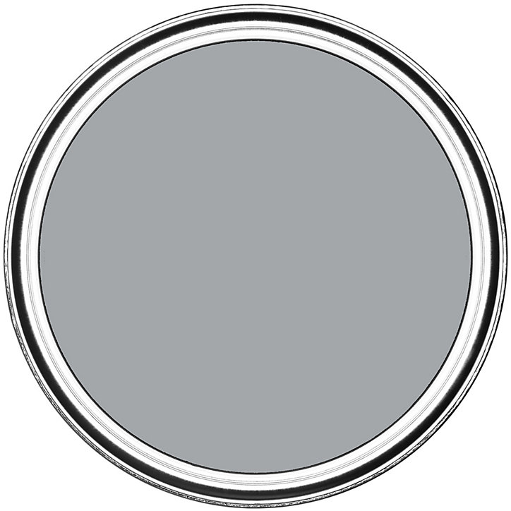 Peinture pour meubles Rust-Oleum gris minéral effet poudré satin 0,75L