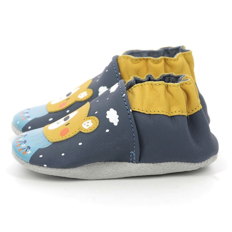 Robeez Robeez Chaussons Snow Bear Bleu