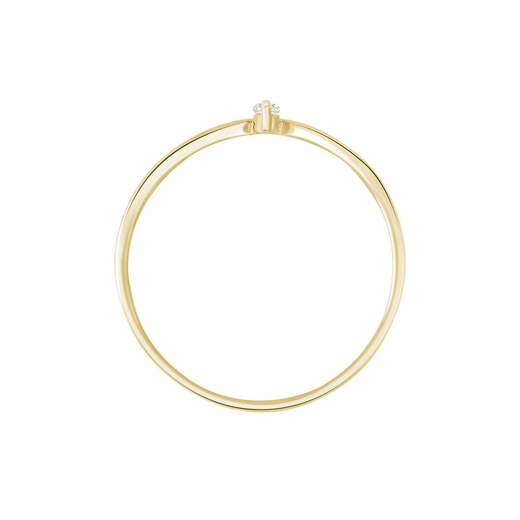Bague Maye Or Jaune Diamant