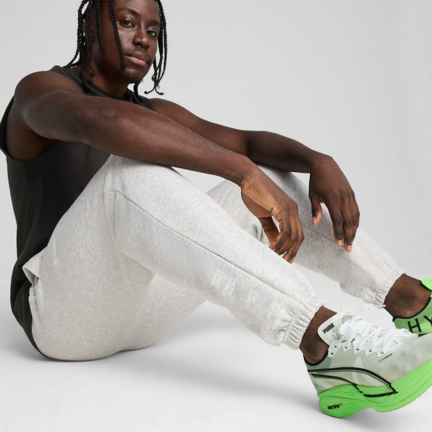 PUMA  PUMA X HYROX Fleece Joggingbroek