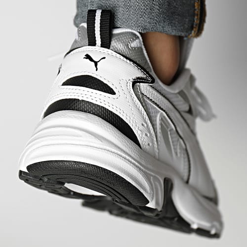 Baskets Milenio Tech 392322 Puma White Puma Black Silver