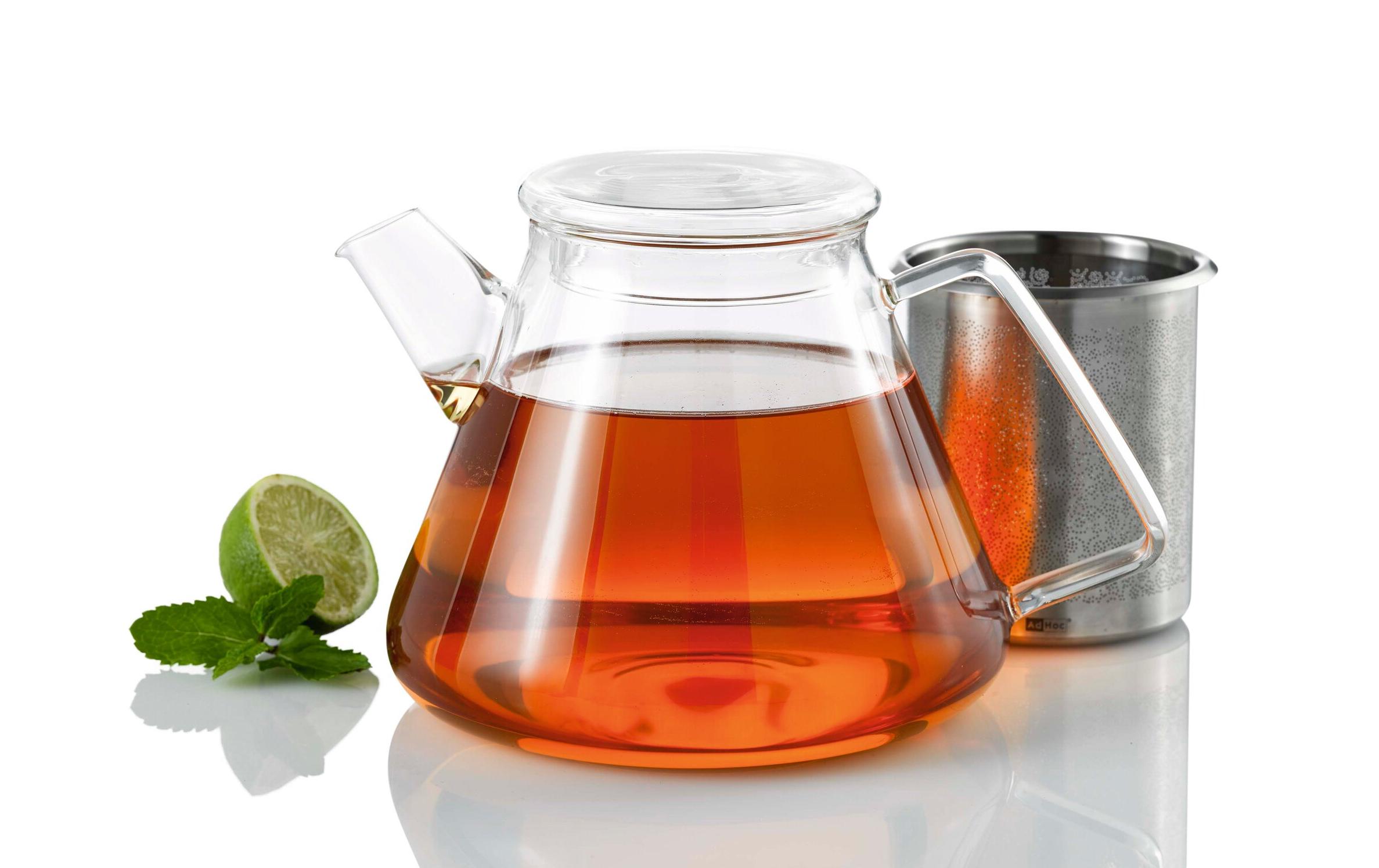 Teekanne Orient 1.5 l, TransparentHochwertige Teekanne aus hitzebeständigem Borosilikatglas