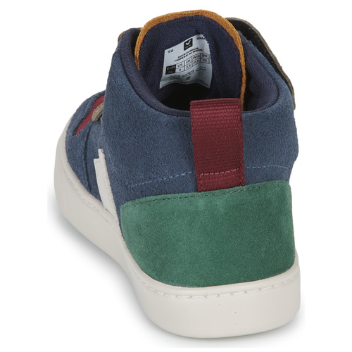 Veja - SMALL V-10 MID - Bleu / Vert / Rouge