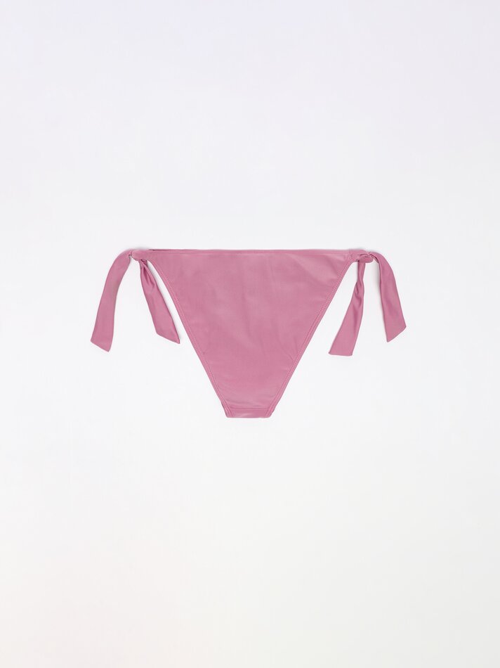 Calcinha com amarração lateral - Rosa Malva
