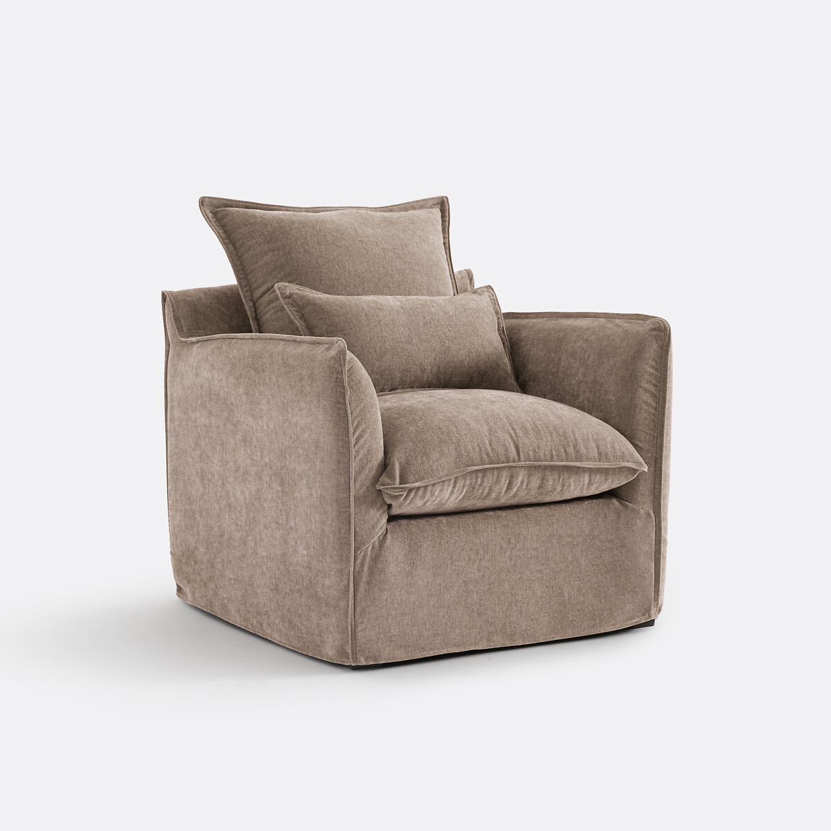 LA REDOUTE INTERIORS<br>Poltrona Odna em mistura de poliéster