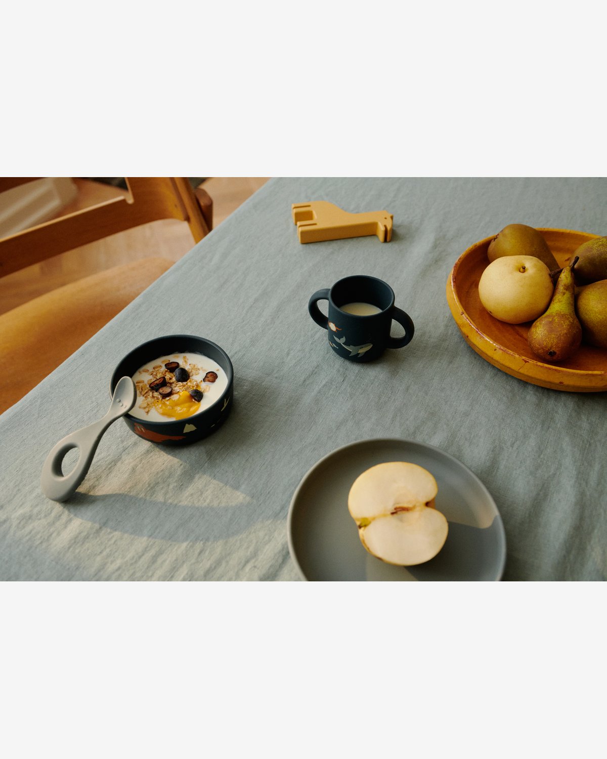 Spisesett i Silikon – 4pk | Vivi