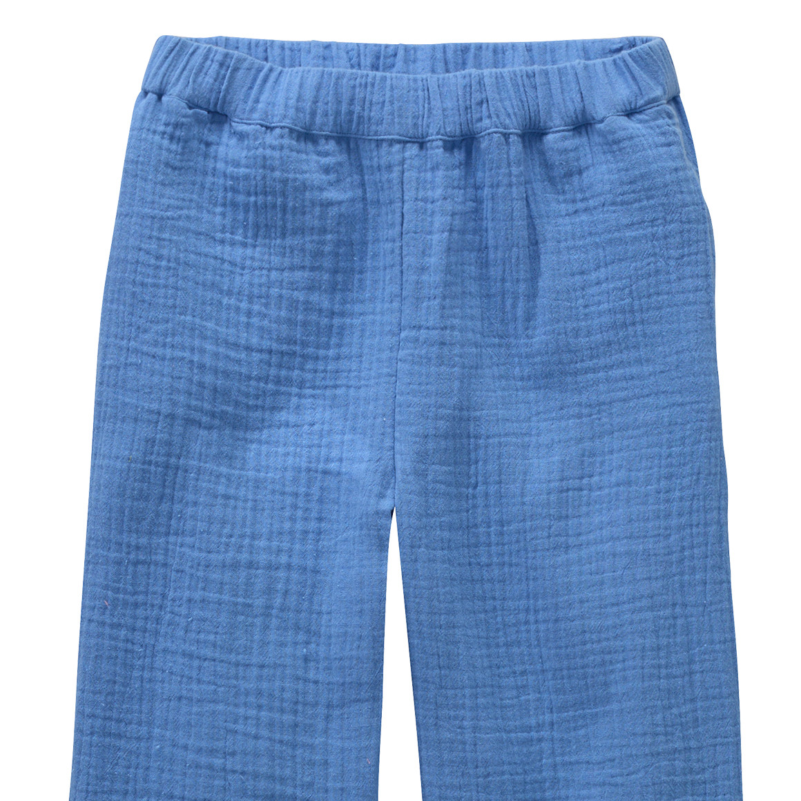 Jonas Nielsen Mädchen Musselin-Hose aus Bio-Baumwolle blau