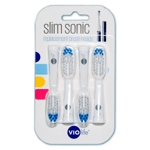 Slim Sonic Bürstenköpfe (4 St.)