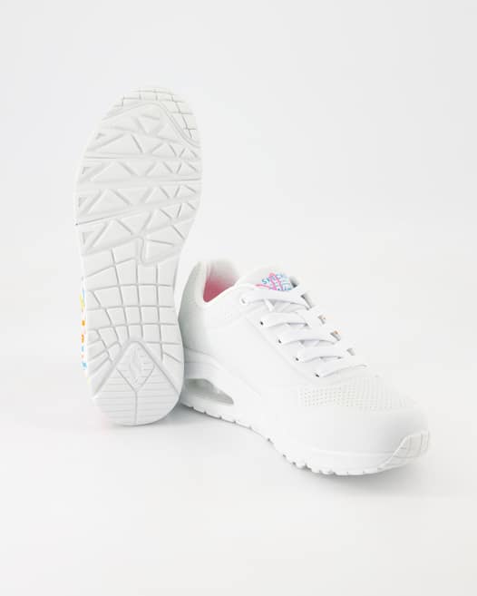 Skechers Uno-Highlight Love Sneaker in Weiß