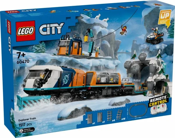 LEGO City 60470 Polarforskernes arktiske eksprestog