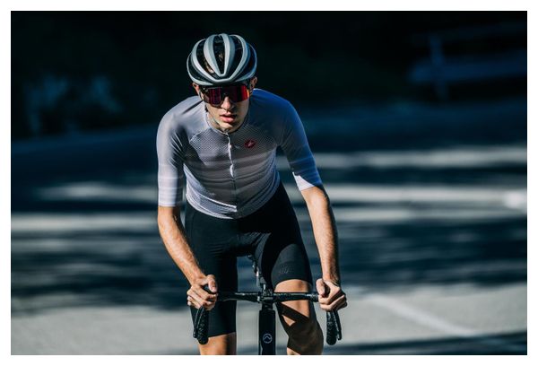 Maillot Manches Courtes Castelli Climber's 3.0 SL2 Gris