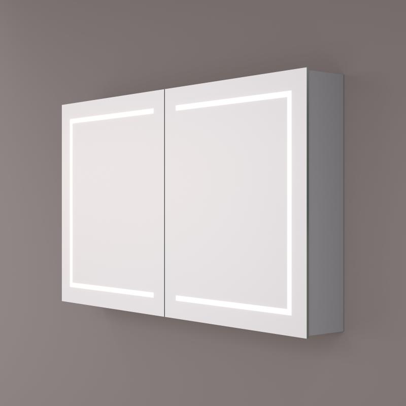 Hipp Design 61000 spiegelkast met LED en spiegelverwarming 60x70x14cm